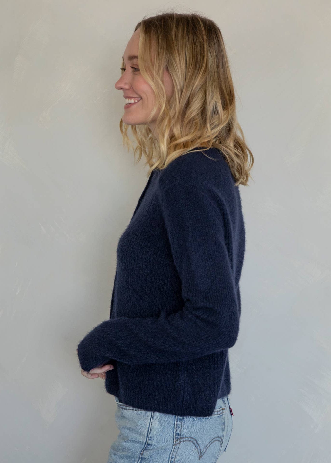 Kasey Cardigan in Navy