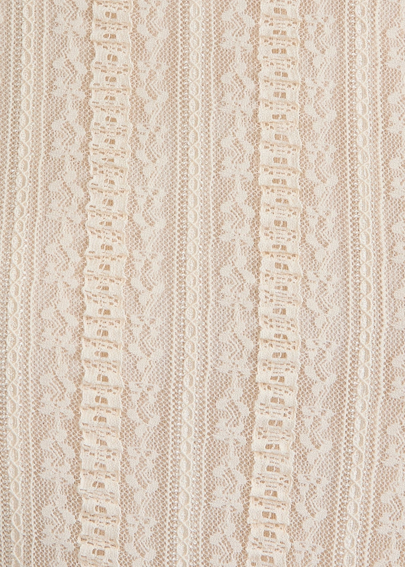 Long Sleeve Top in Lace