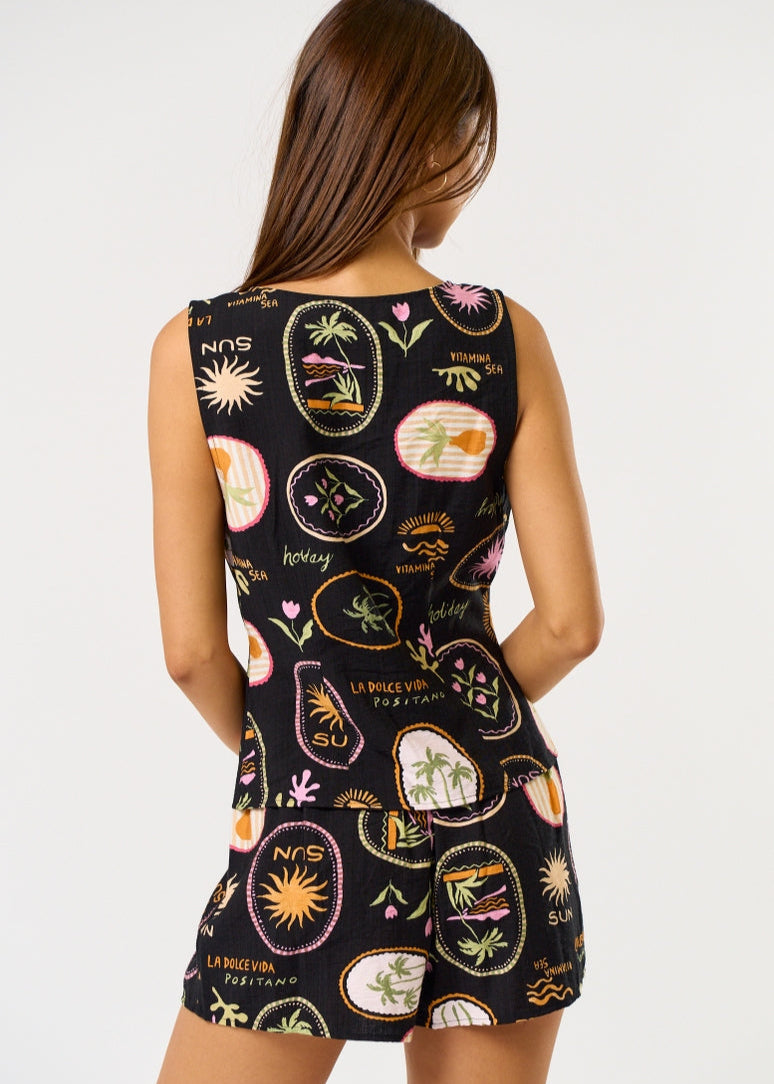Dolce Vita Button Down Vest