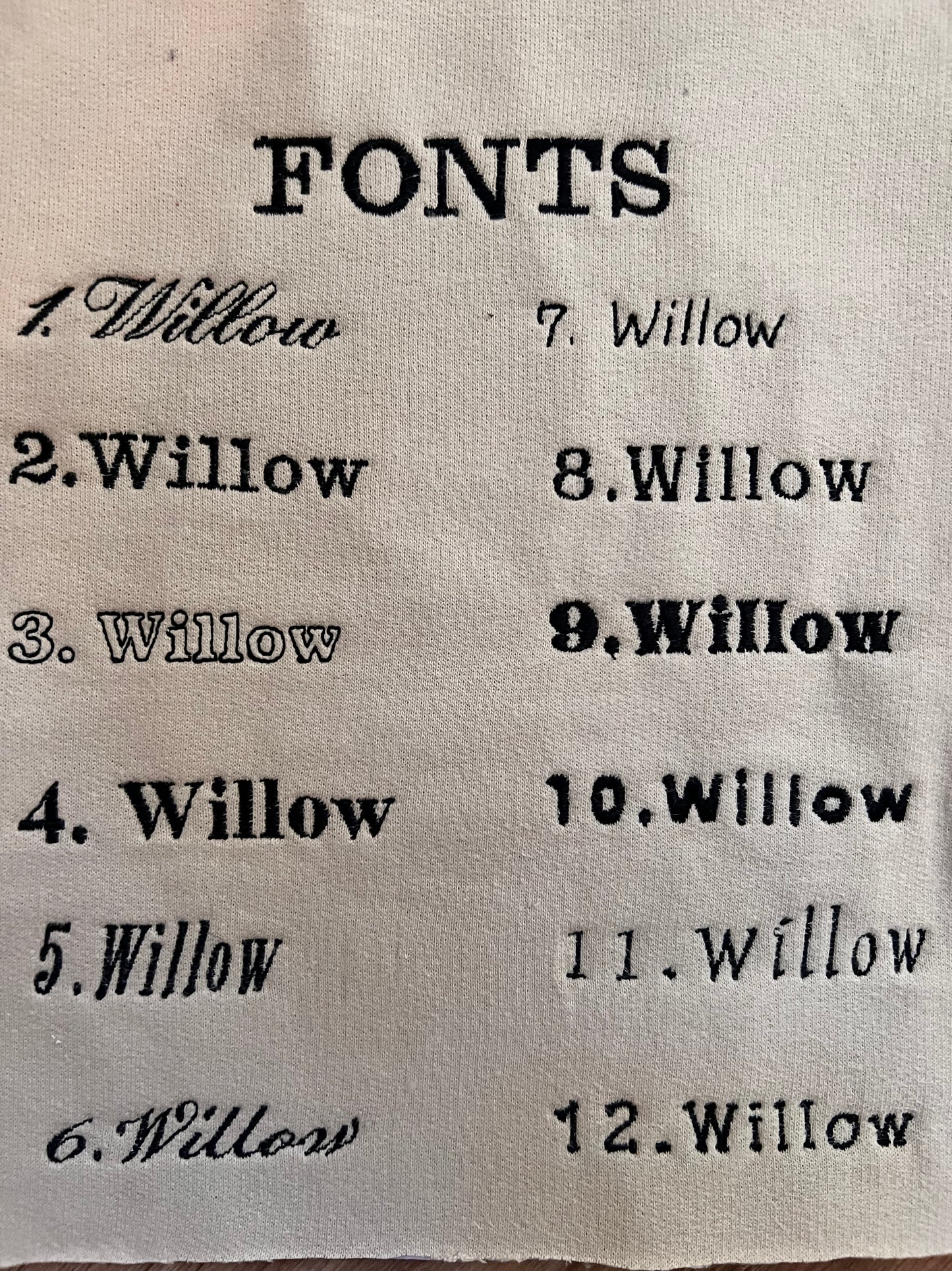 Embroidered Dog Bandana: Navy Blue in Gingham