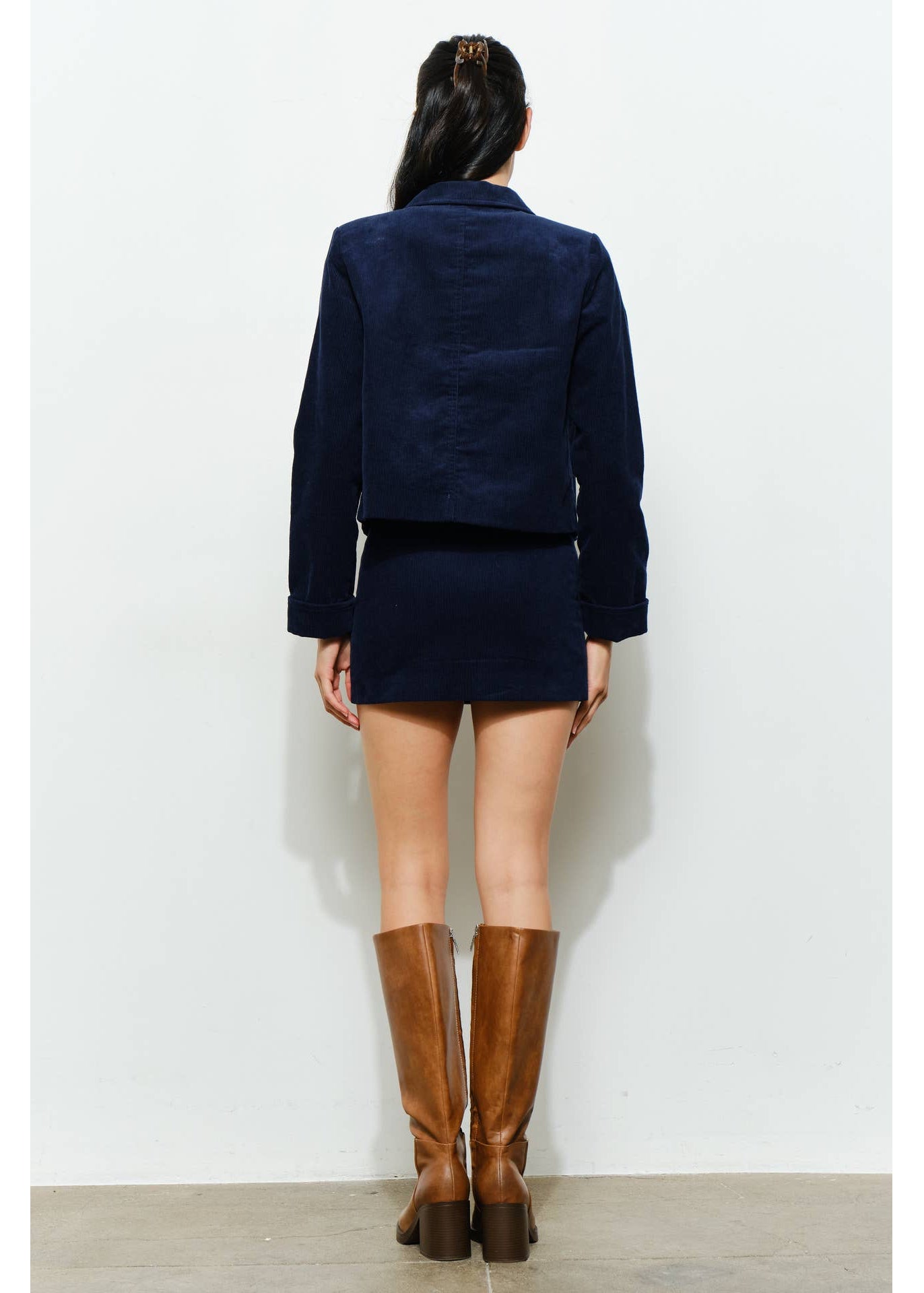 Corduroy Navy Jacket