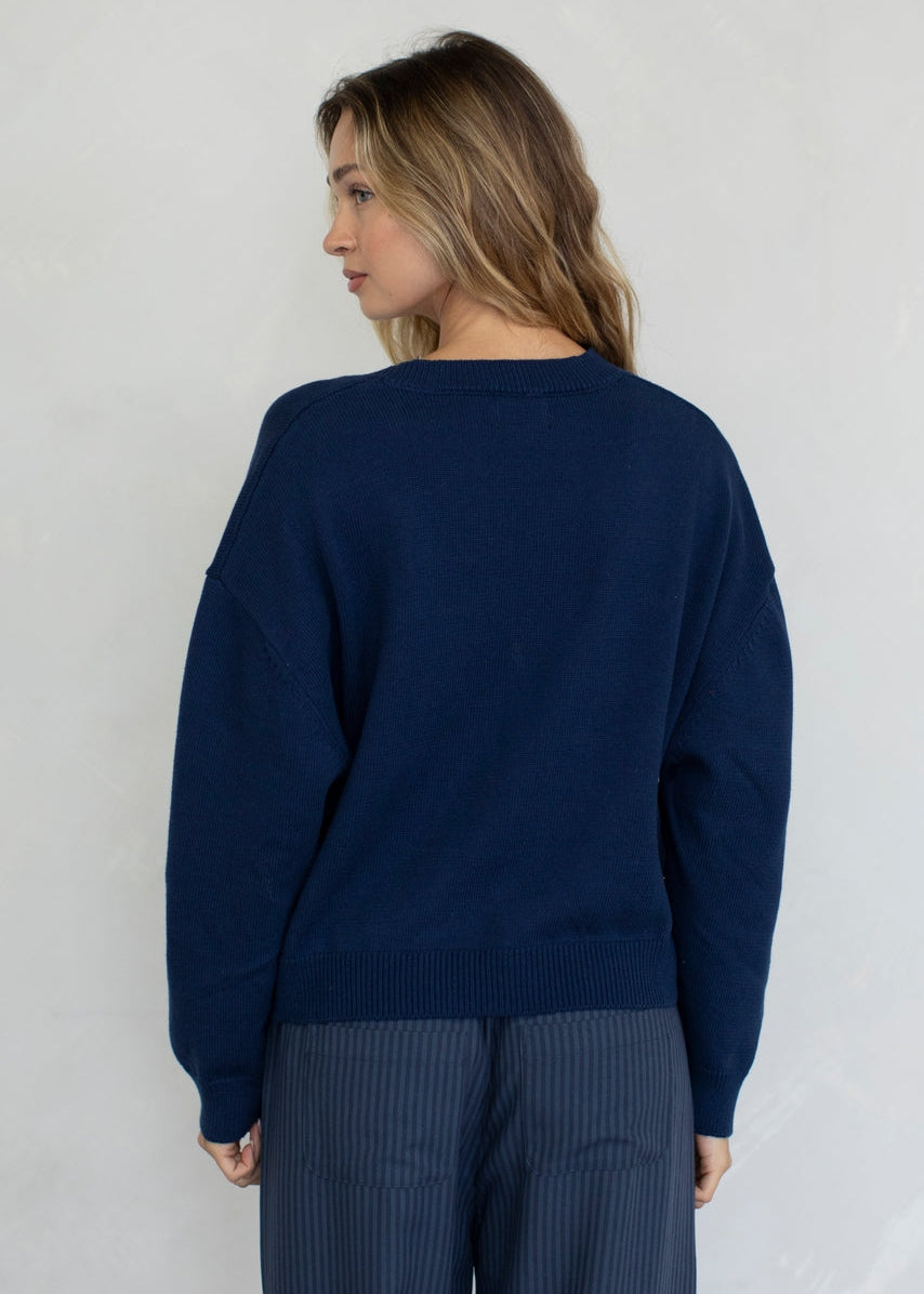 Sarah Sweater in Navy