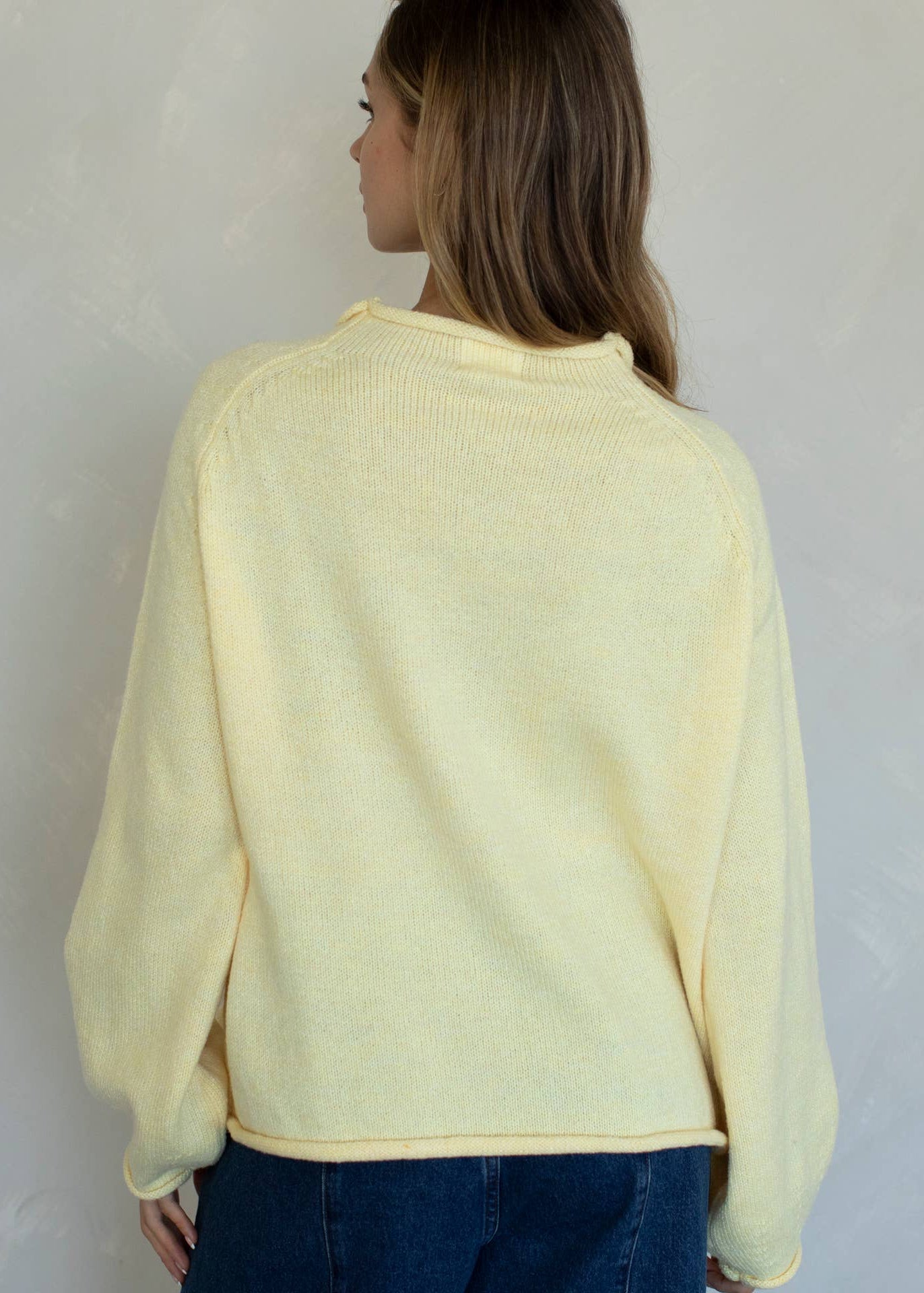 Sardine Sweater in Yellow