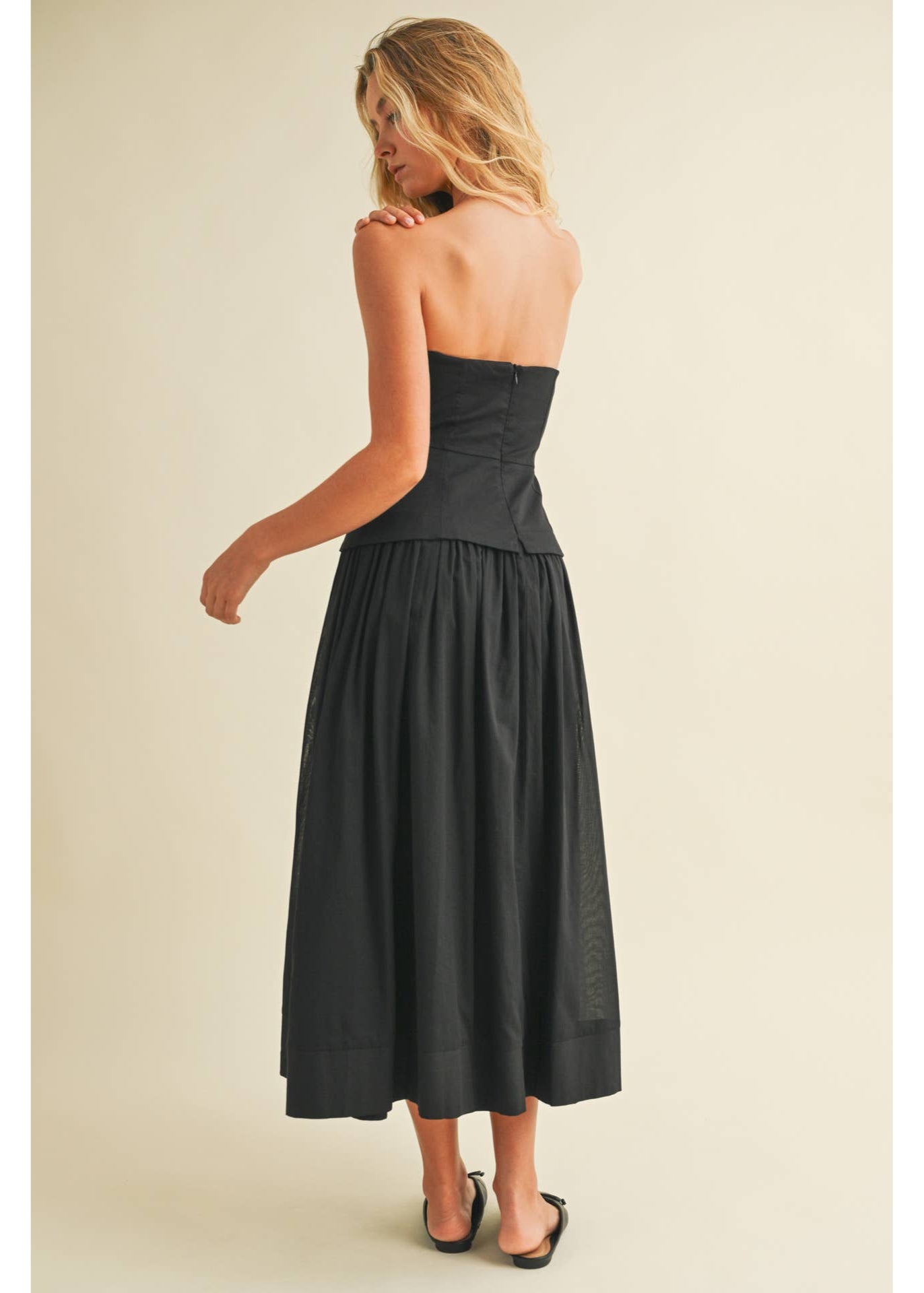 Corset Black Dress