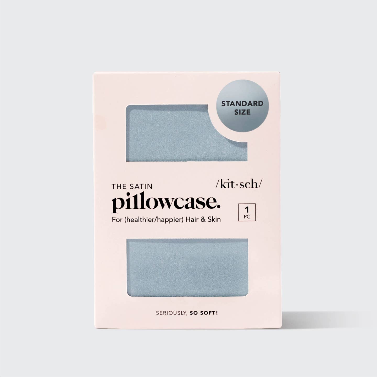 Standard Size Pillowcase in Haze Blue