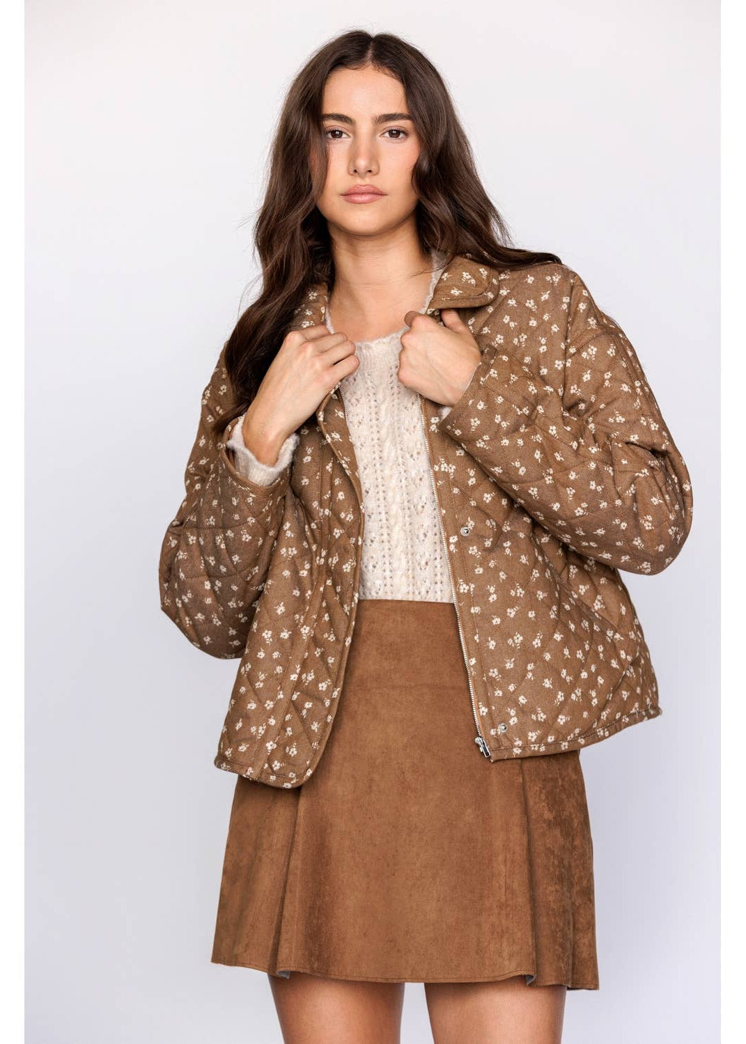 Floral Quilted Jacket