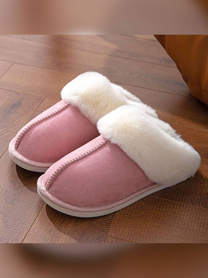 image of pink slippers