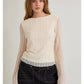 Long Sleeve Top in Lace