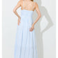 Pinstripe Maxi Dress