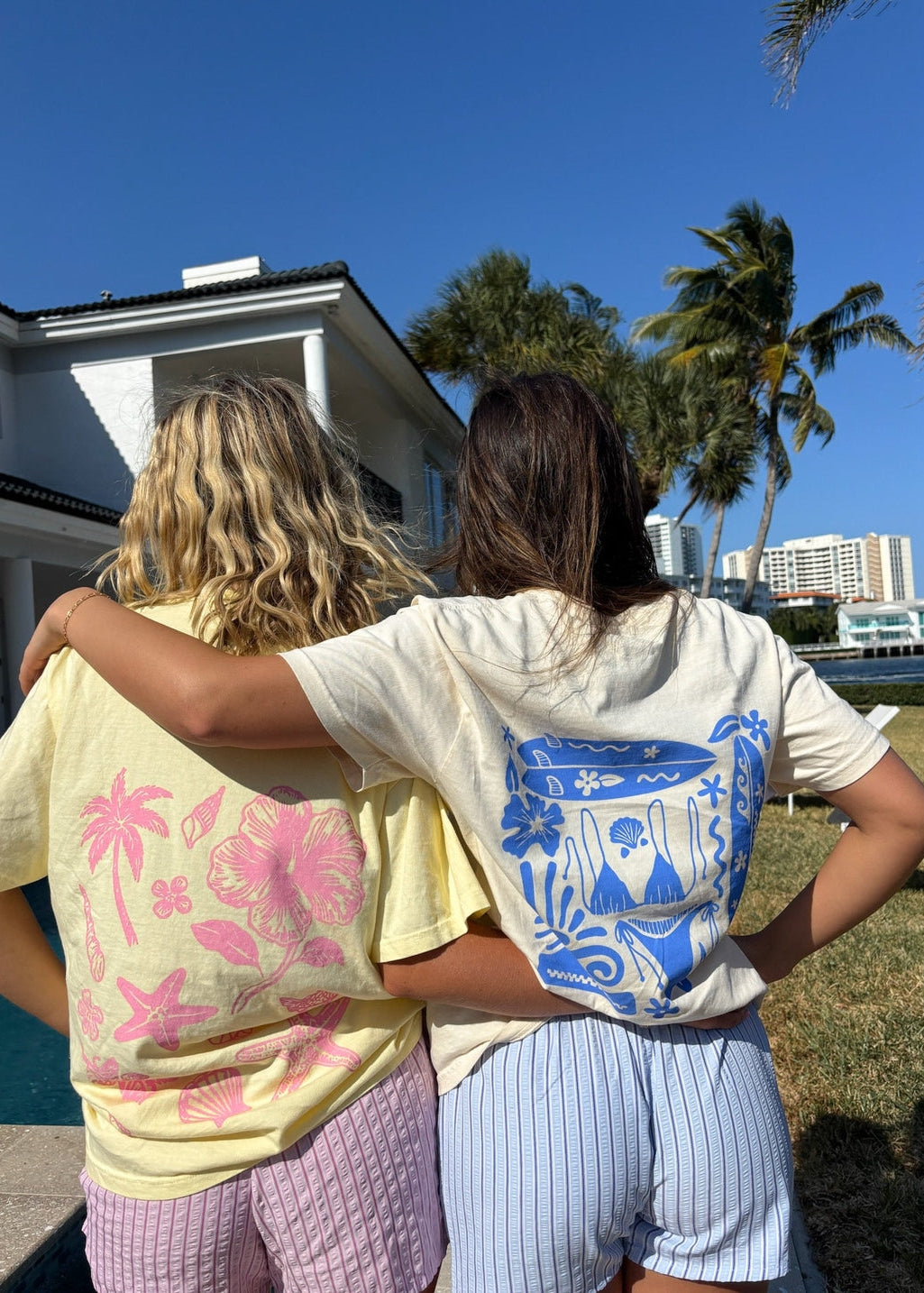 Blue Swim Suit T-shirt