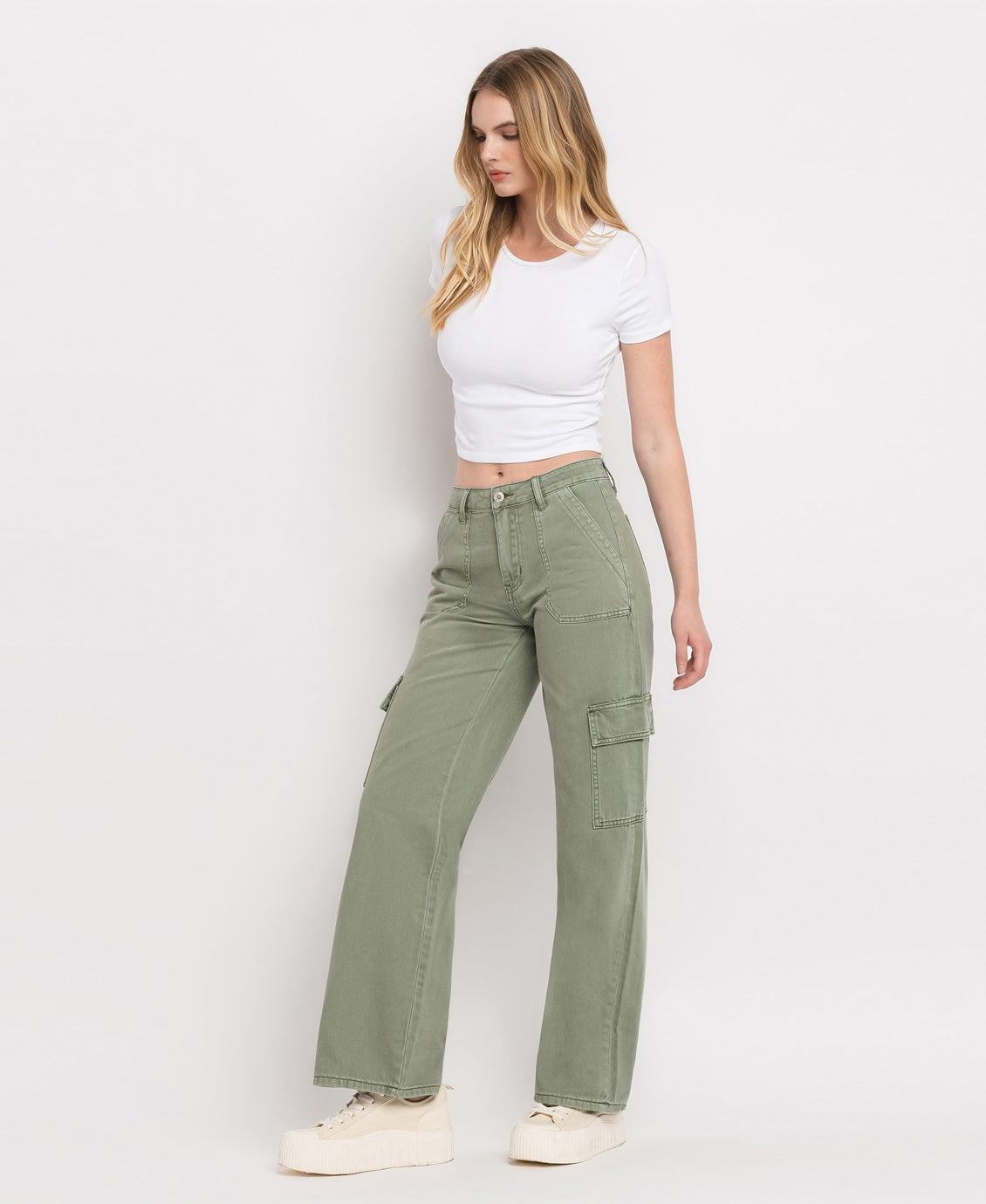 Utility Cargo Wide Leg Pant