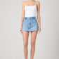 Rose Garden Denim Skirt
