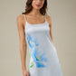 Flower Printed Slip Dress