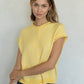 Piper Cardigan in Butter Pin Stripe