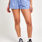 Waist Tie Checkered Shorts