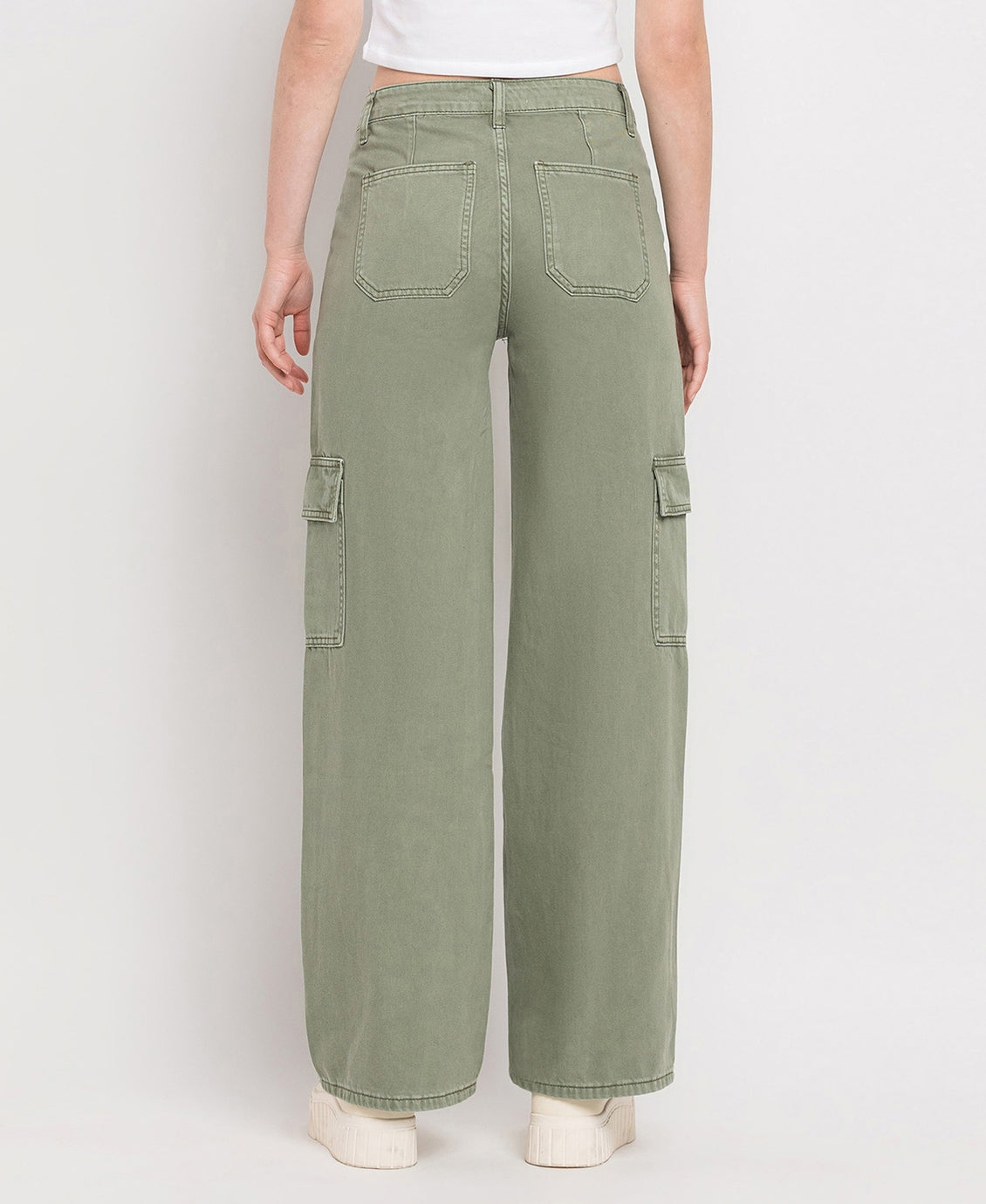 Utility Cargo Wide Leg Pant