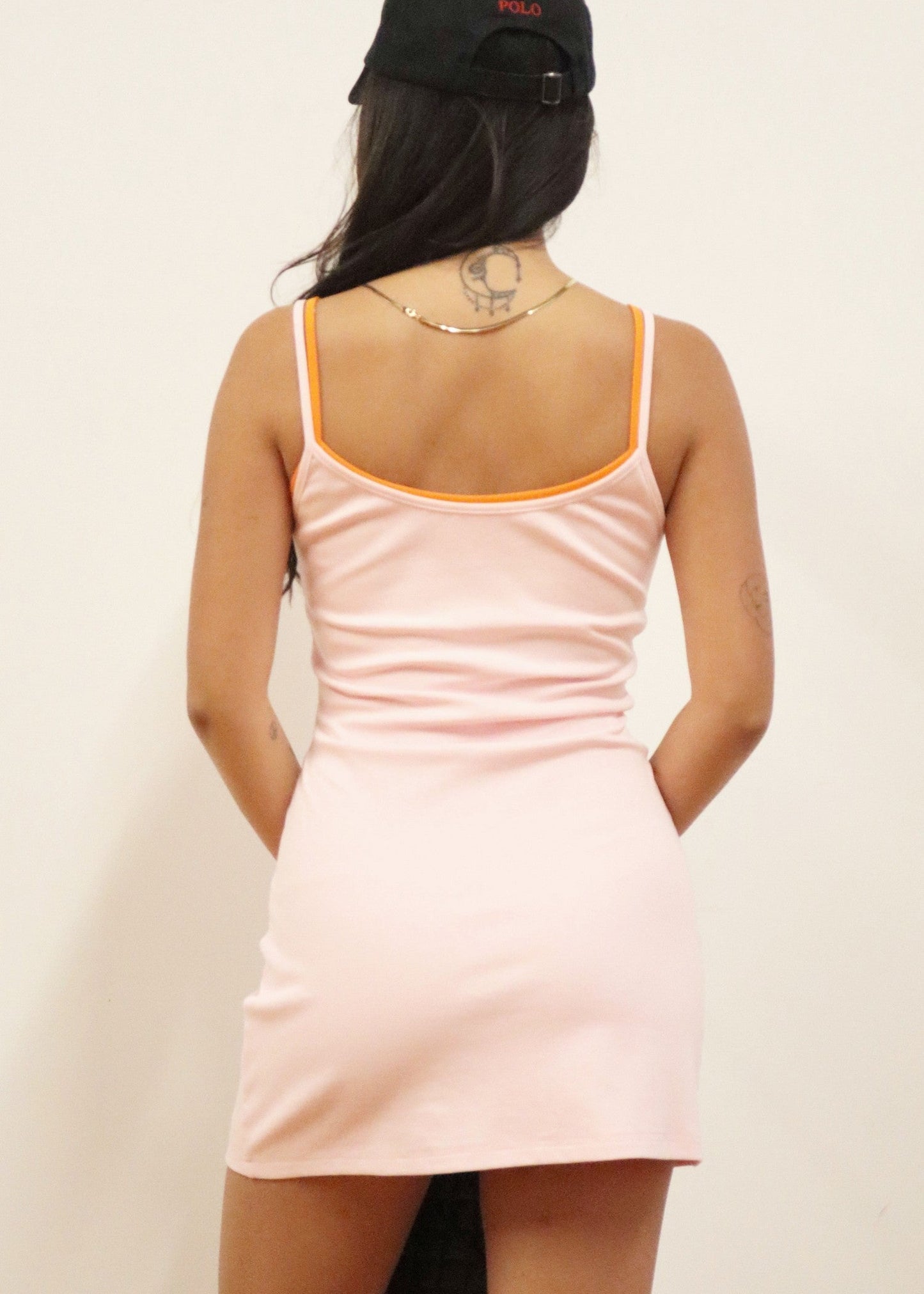 Spaghetti Strap Sporty Dress
