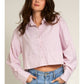 Alyssa Cropped Button Down