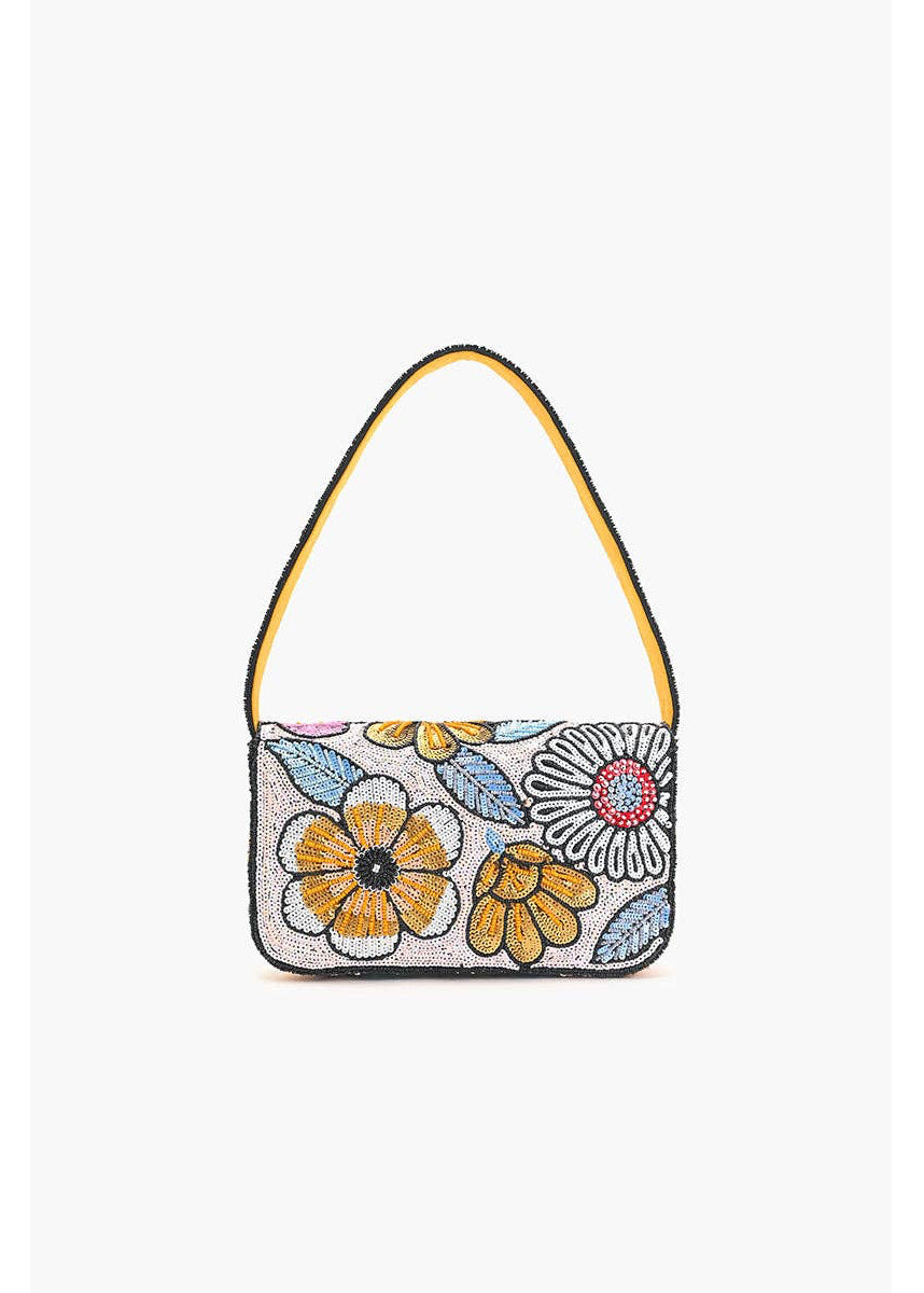 Daisy Daydream Embellished Shoulder Bag