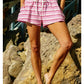 Drawstring Stripe Shorts