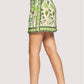 Spring Green Wrap Skirt