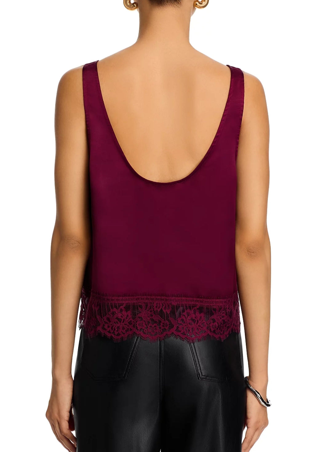 Coraline Top in Windsor Wine