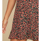 Berry Blossom A-Line Mini Dress