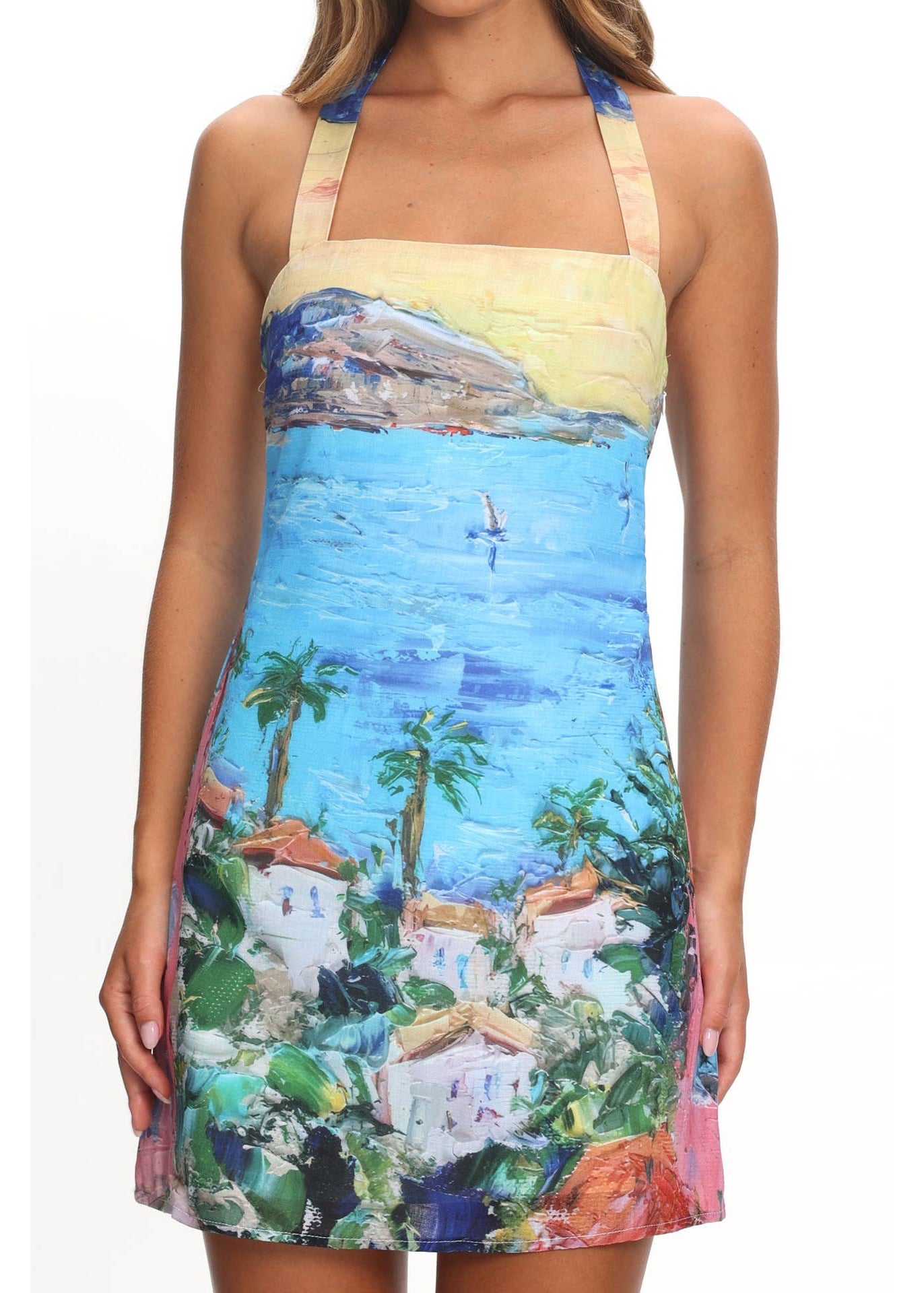 Tropical Horizon Mini Dress