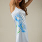 Flower Printed Slip Dress