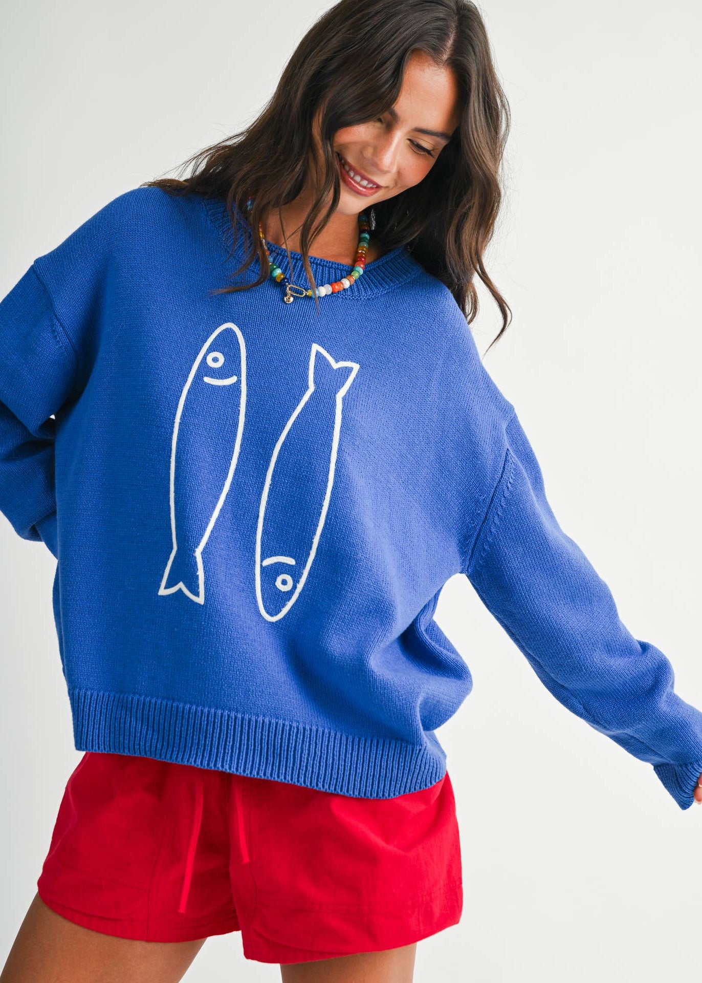 Sardine Sweater in Blue