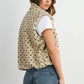 Navy Heart Fleece Vest