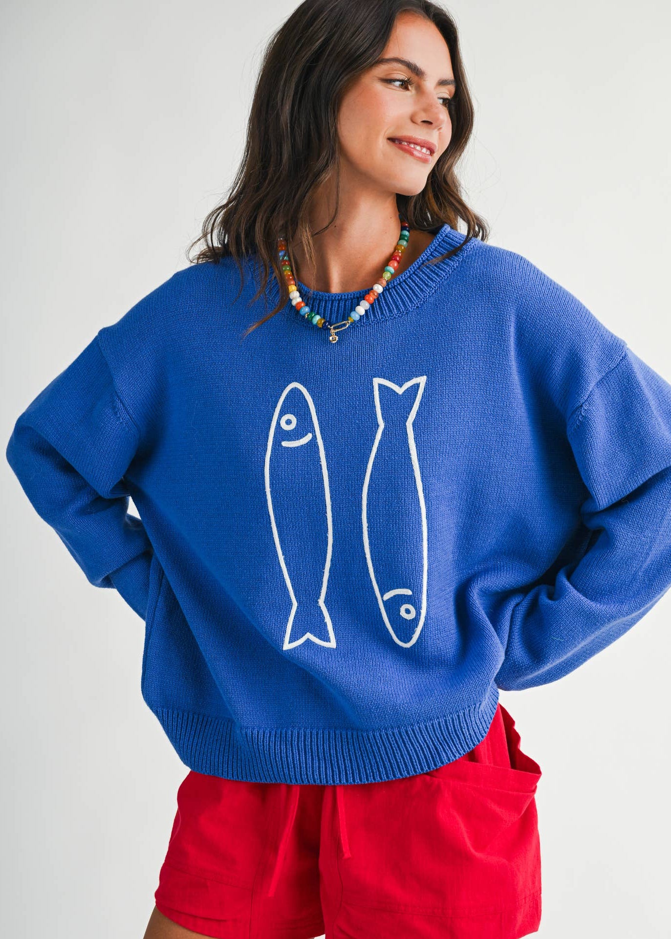 Sardine Sweater in Blue