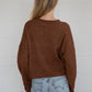 Clara Cardigan in Brown