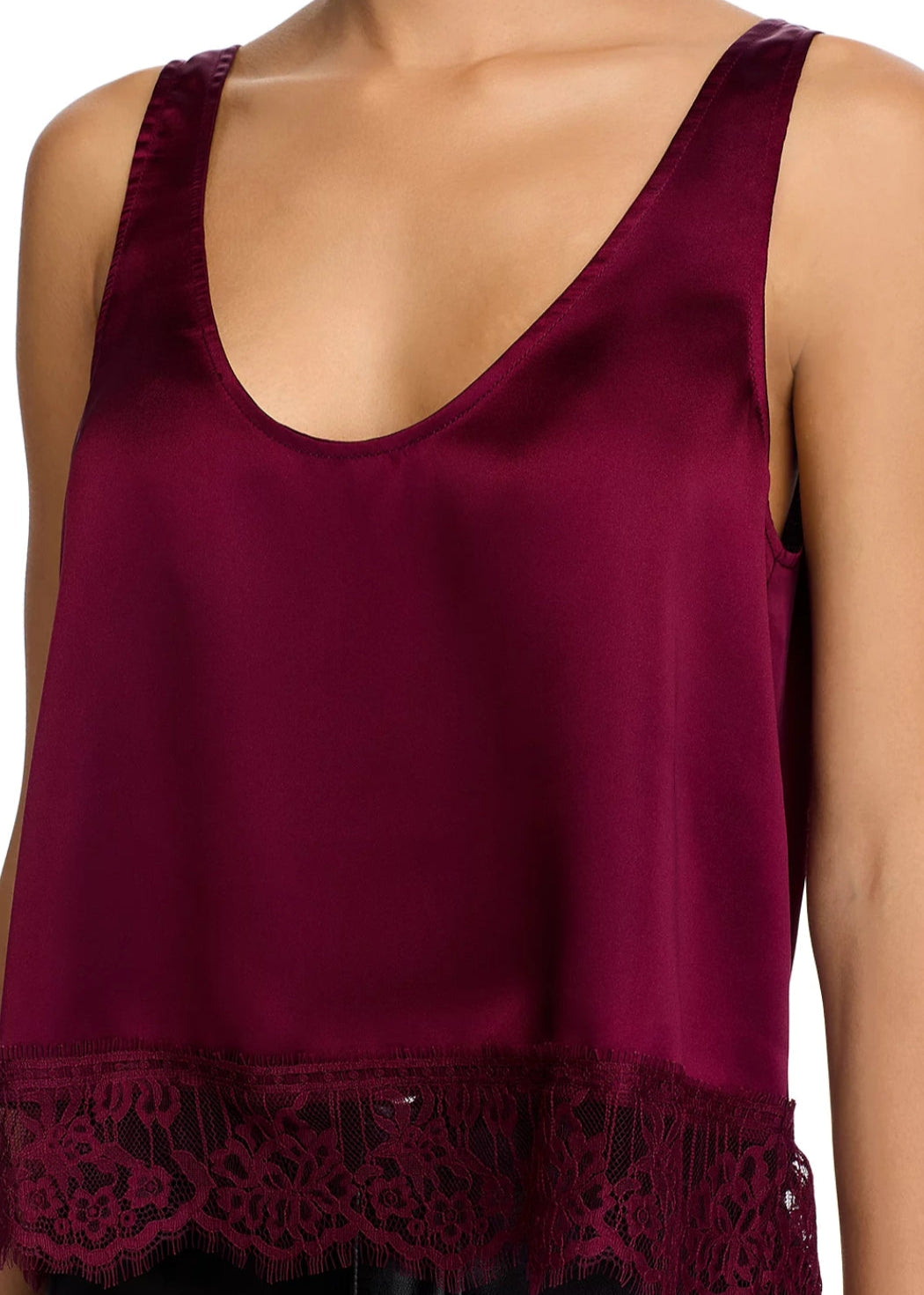 Coraline Top in Windsor Wine