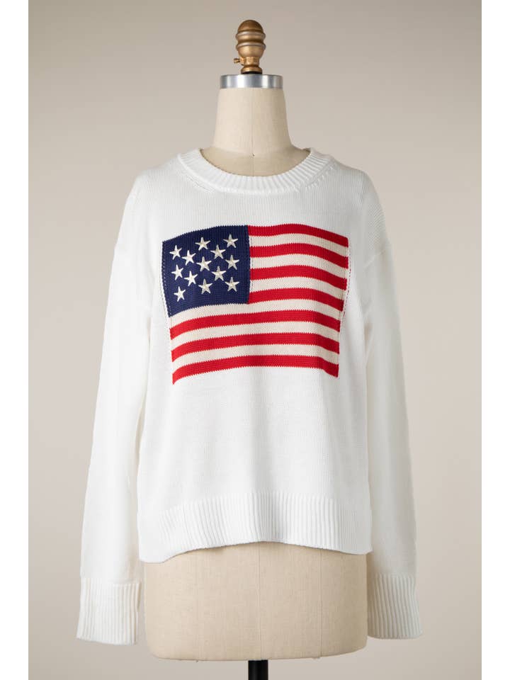 Flag Knit Sweater