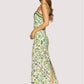 Spring Green Floral Dress