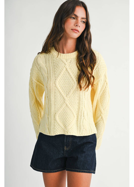 Adela Sweater in Butter