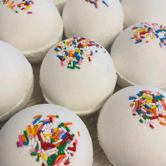 image of bath bombs