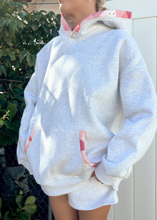Gemma Patchwork Quilted Hoodie