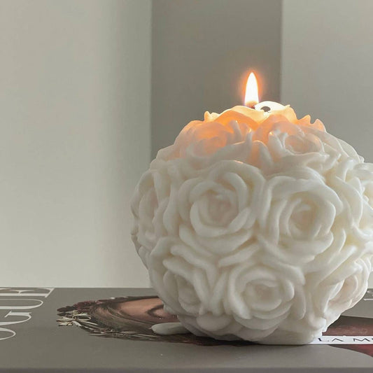 Roses Candle