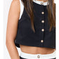 Paige Button Up Vest