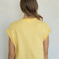 Piper Cardigan in Butter Pin Stripe