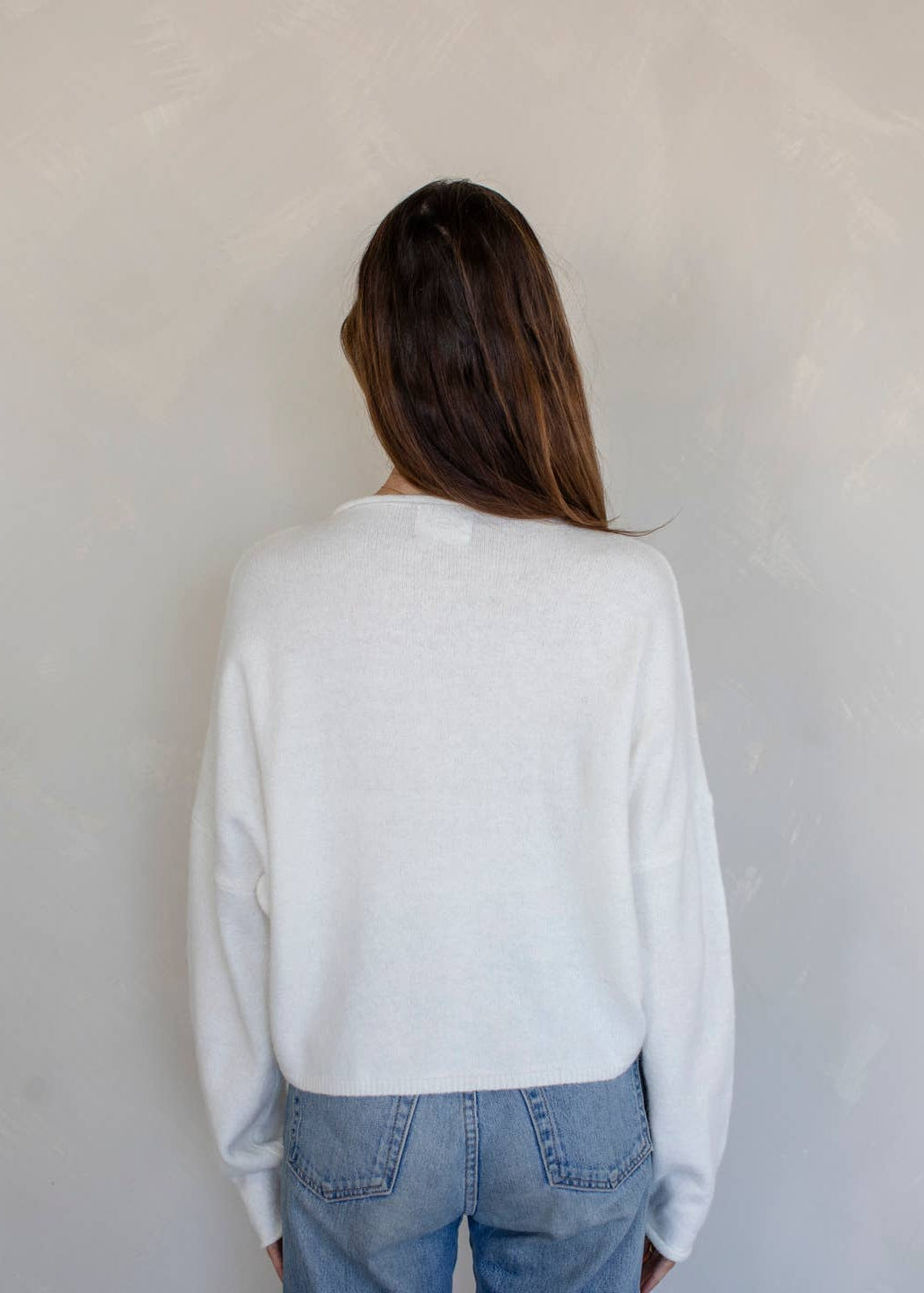 Clara Cardigan in Snow White