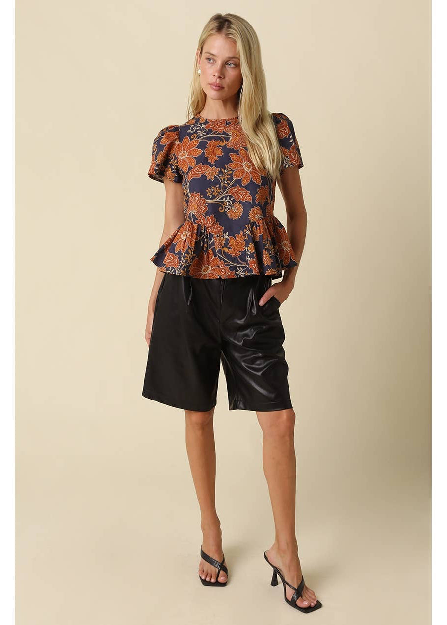 Fall Floral Top
