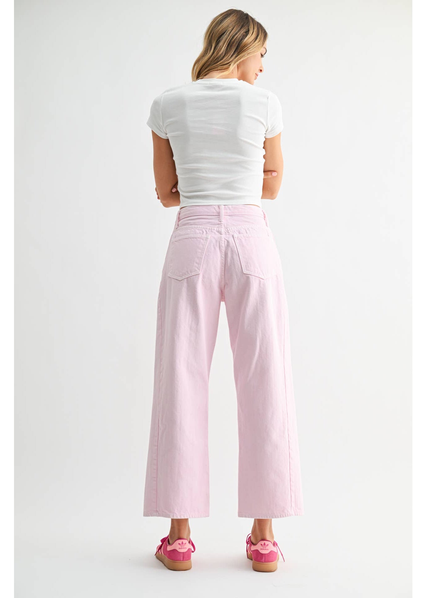 Pink Barrel Pant
