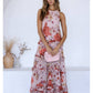 Floral Ruffle Tiered Dress