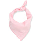 Embroidered Dog Bandana: Pink Gingham