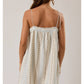 Shoulder Tie Mini Dress