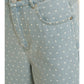 Polka Dot Wide Leg Jean