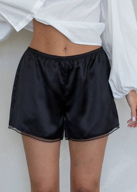 Maria Satin Shorts